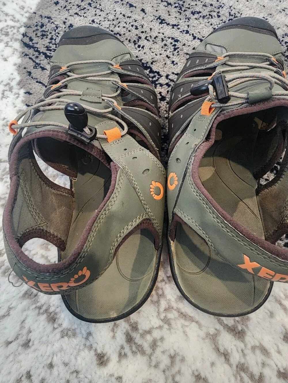Xero Colorado Men's Size 13 Green Sandals Water Friendly Lightweight Shoes